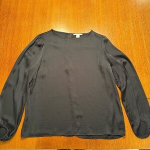 Forever 21 Black Long Sleeve Blouse